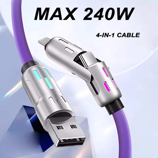 4 in 1 Fast Charging Cable⚡